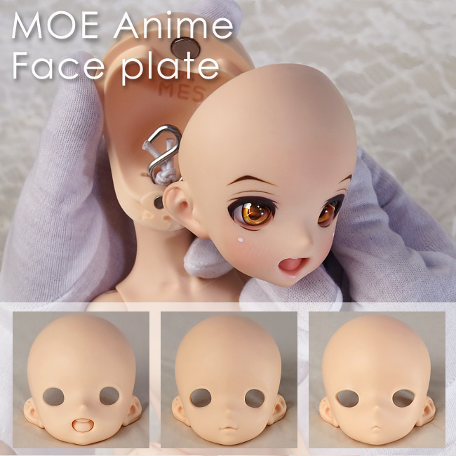 BJD,돌팜(DOLLPAMM),MOE-Anime Face plate